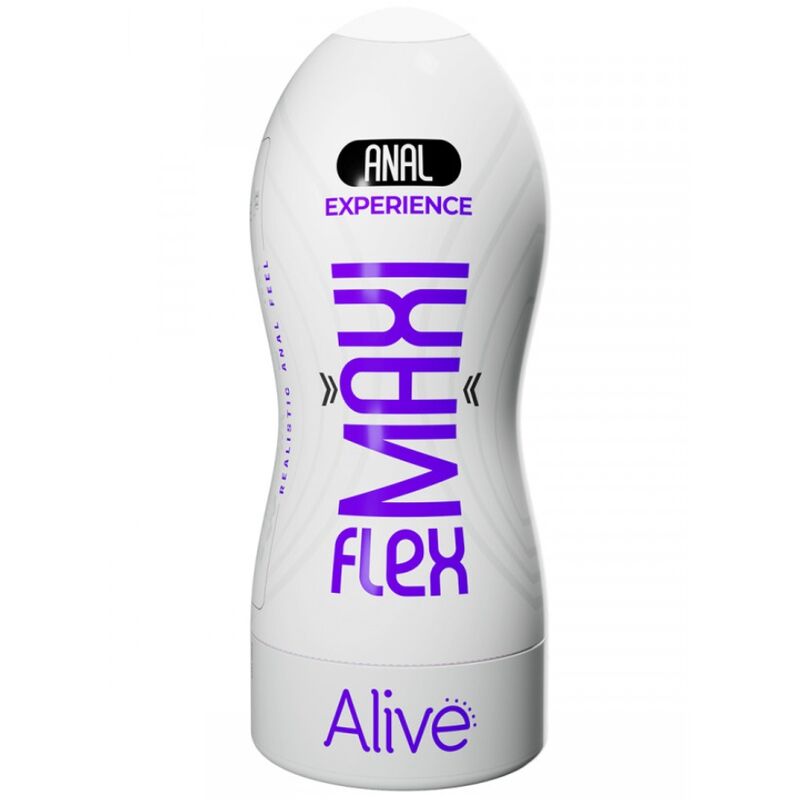 ALIVE - MASTURBATEUR MASCULIN MAXI FLEX ANAL TAILLE L