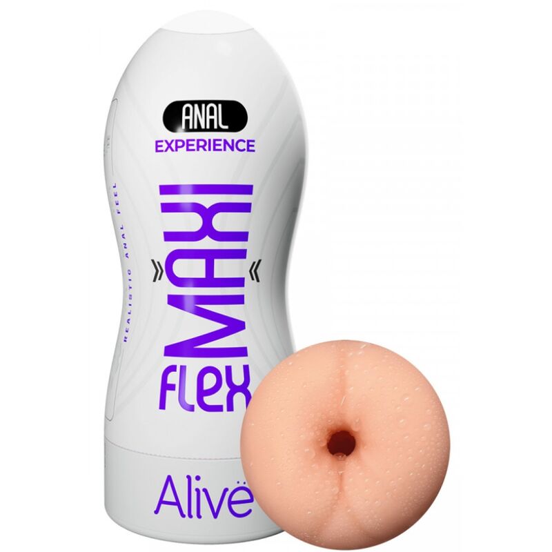 ALIVE - MASTURBATEUR MASCULIN MAXI FLEX ANAL TAILLE L