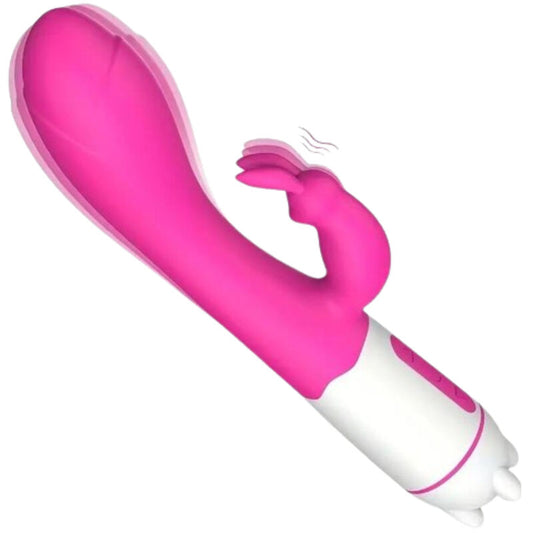 ARMONY - VIBRATEUR ET STIMULATEUR HAPPY FUCHSIA RABBIT