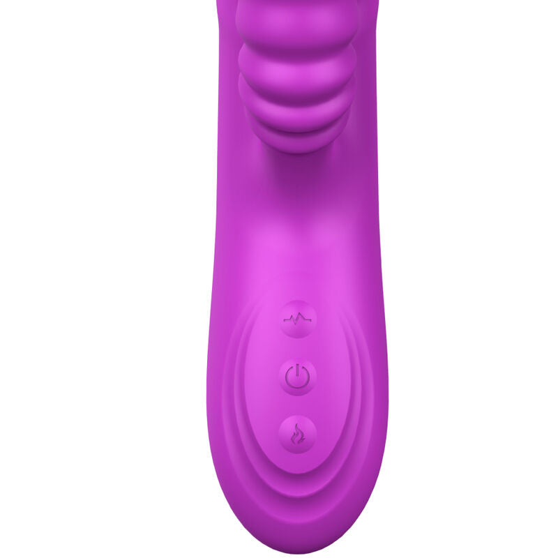 ARMONY - VIBRATEUR MULTIFONCTION ANGELIA A EFFET CHALEUR STIMULANT LANGUE VIOLET