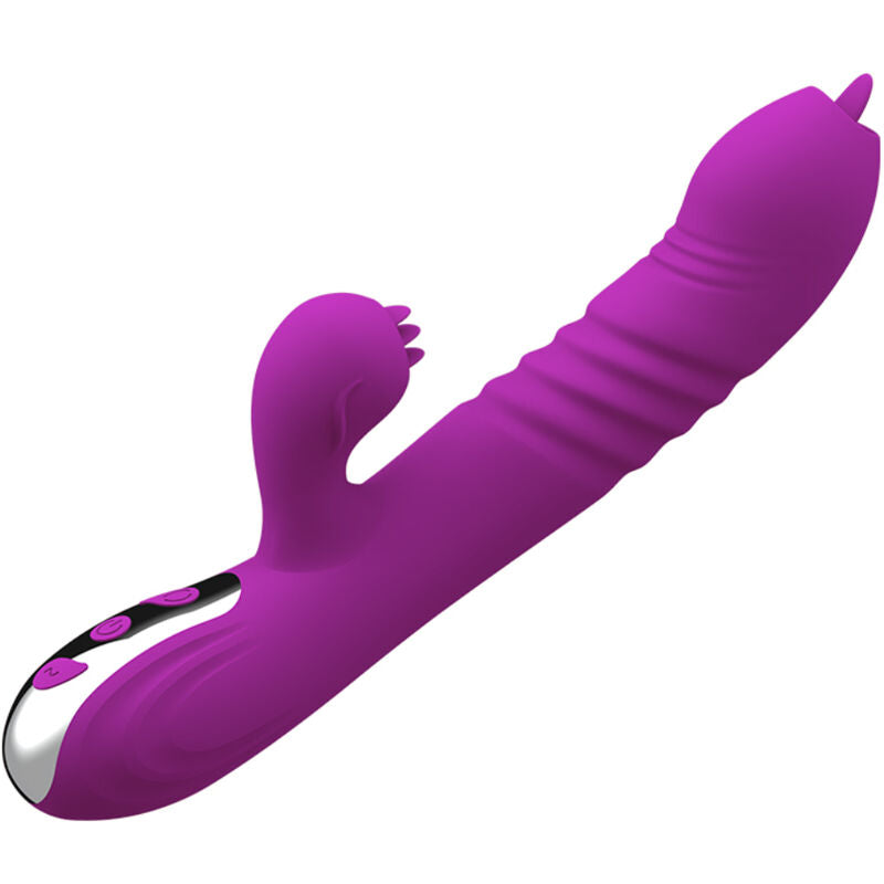 ARMONY - FAIRY MULTIFUNCTIONAL VIBRATOR DOUBLE TONGUE PURPLE HEAT EFFECT