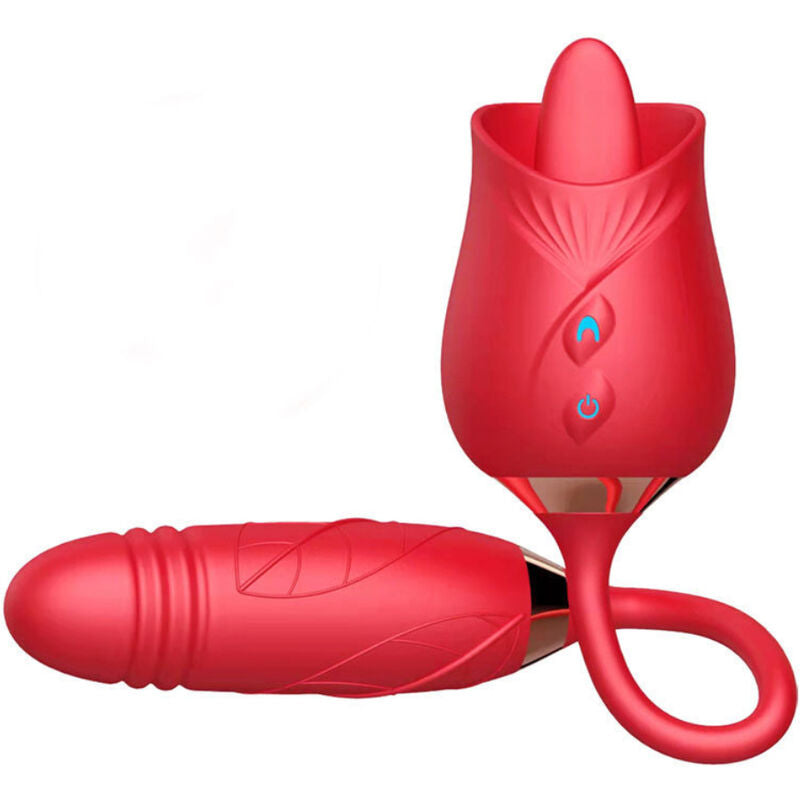 ARMONY - DELICIOUS FLOWER VIBRATOR AND RED TONGUE THRUST