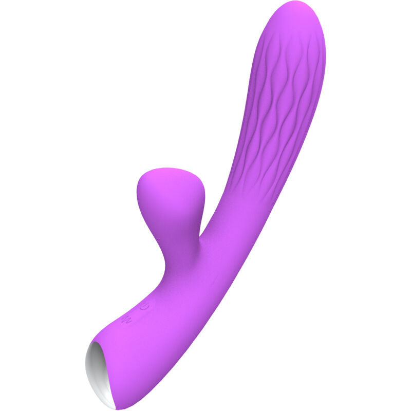 ARMONY - VIBRATEUR CHELSEA ET STIMULATEUR FLEXIBLE VIOLET