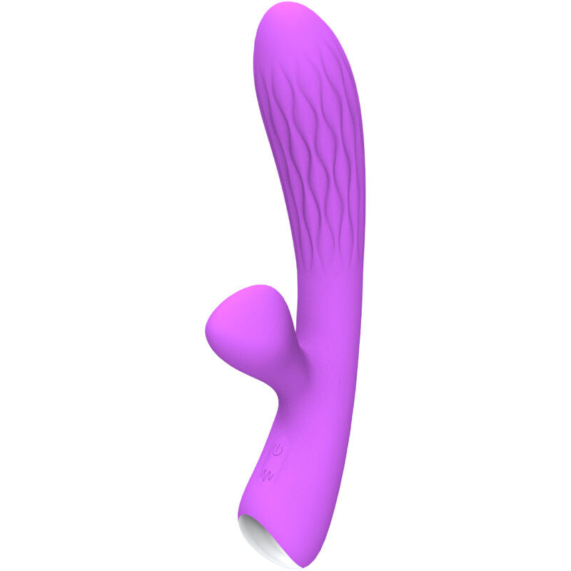 ARMONY - VIBRATEUR CHELSEA ET STIMULATEUR FLEXIBLE VIOLET