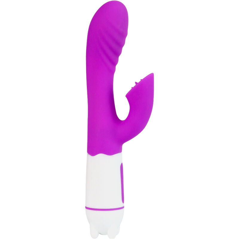 ARMONY - HAPPY VIBRATEUR ET STIMULATEUR AVEC LANGUE VIOLET RECHARGEABLE