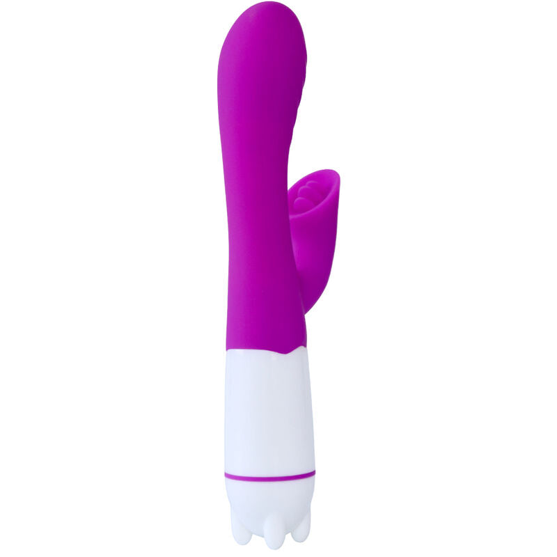 ARMONY - HAPPY VIBRATEUR ET STIMULATEUR AVEC LANGUE VIOLET RECHARGEABLE