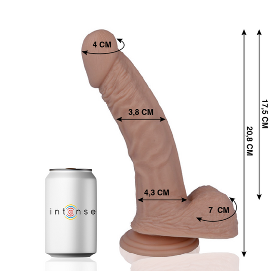 MR INTENSE - 23 PÉNIS RÉALISTE 20,8 CM -OU- 3,8 CM