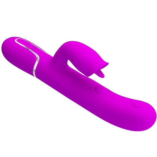 PRETTY LOVE - VIBRATEUR LAPIN AVEC LICENCE FUCHSIA