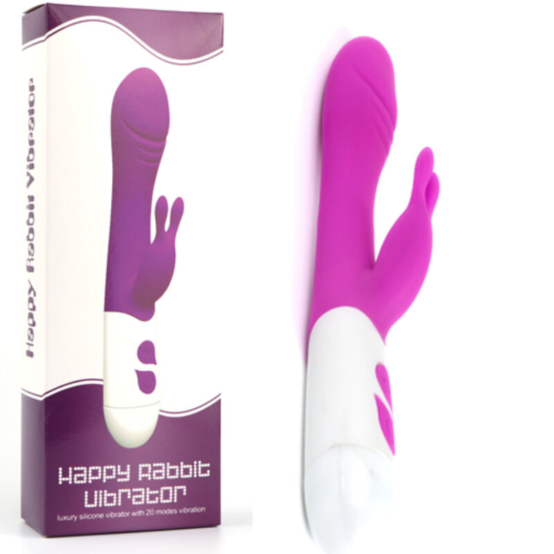 ARMONY - HAPPY VIBRATEUR ET STIMULATEUR DE LAPIN VIOLET