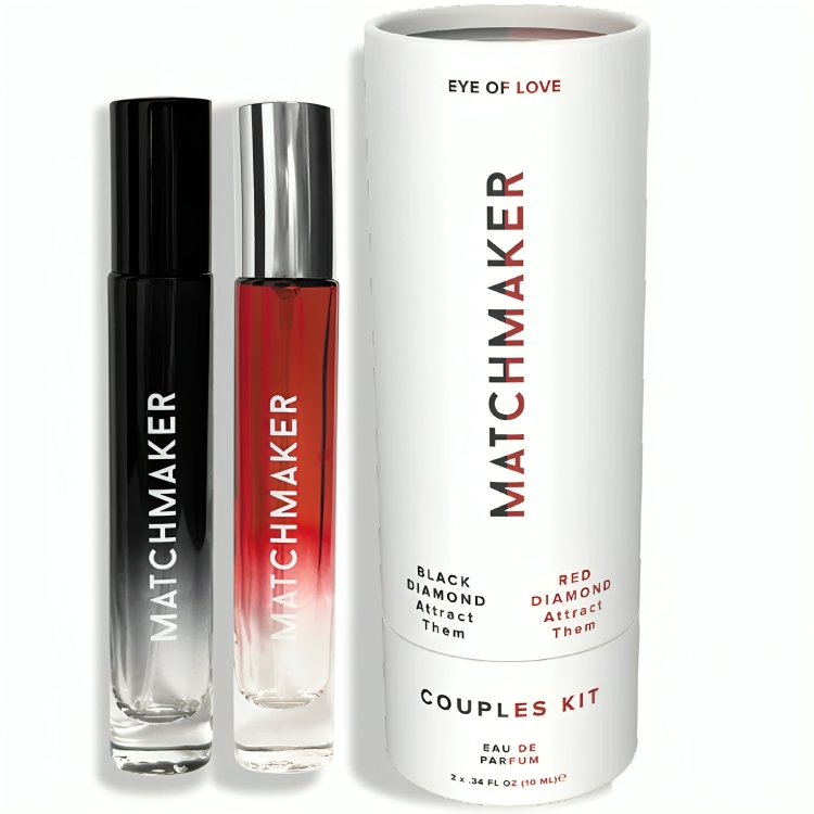 EYE OF LOVE - MATCHMAKER BLACK & RED DIAMOND COPPIA KIT PROFUMO FEROMONI 10 ML