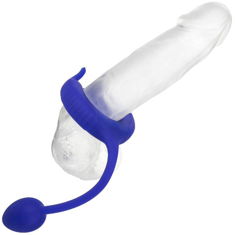 CALEXOTICS - ADMIRAL WEIGHTED COCK RING BLUE