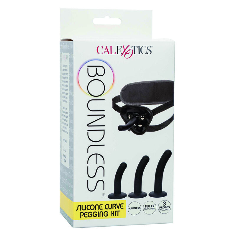 CALEXOTICS - BOUNDLESS PEGGING KIT FOR SILICONE CURVES