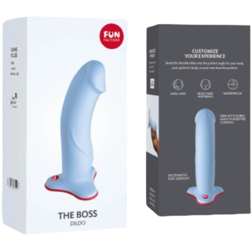 FUN FACTORY - THE BOSS DILDO REALISTICO NERO