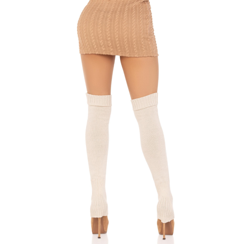 LEG AVENUE - IVORY MESH HAND WARMERS