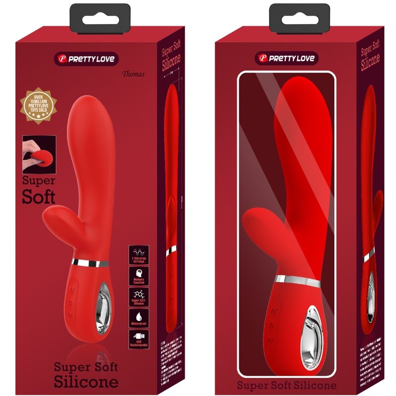 PRETTY LOVE - VIBRATEUR MULTIFONCTION THOMAS RED G-SPOT