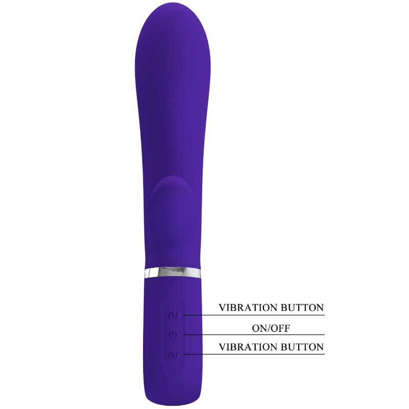 PRETTY LOVE - VIBRATEUR MULTIFONCTION THOMAS PURPLE G-SPOT