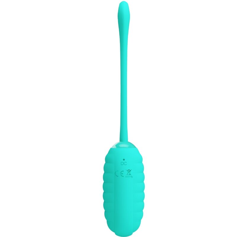 PRETTY LOVE - KIRK RECHARGEABLE VIBRATING EGG AQUA