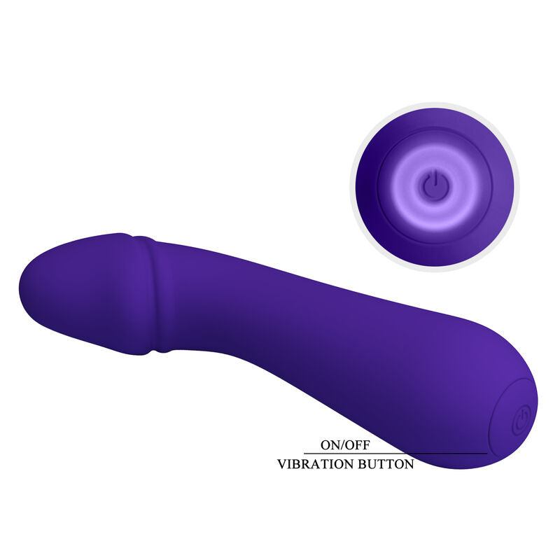 PRETTY LOVE - RECHARGEABLE VIBRATOR CETUS PURPLE