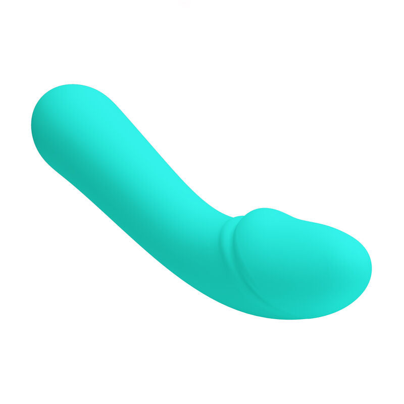 PRETTY LOVE - RECHARGEABLE VIBRATOR CETUS AQUA GREEN