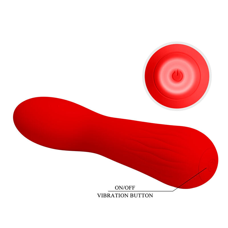 PRETTY LOVE - FAUN RED RECHARGEABLE VIBRATOR