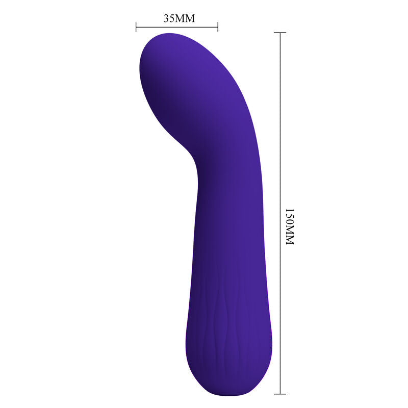 PRETTY LOVE - VIBRATEUR RECHARGEABLE FAUNE VIOLET