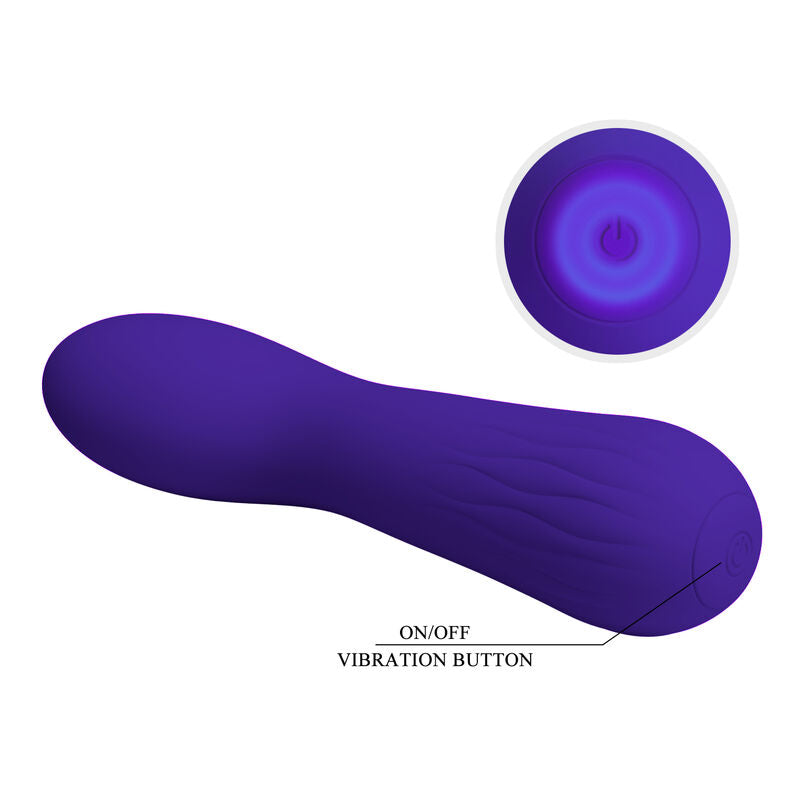 PRETTY LOVE - VIBRATEUR RECHARGEABLE FAUNE VIOLET