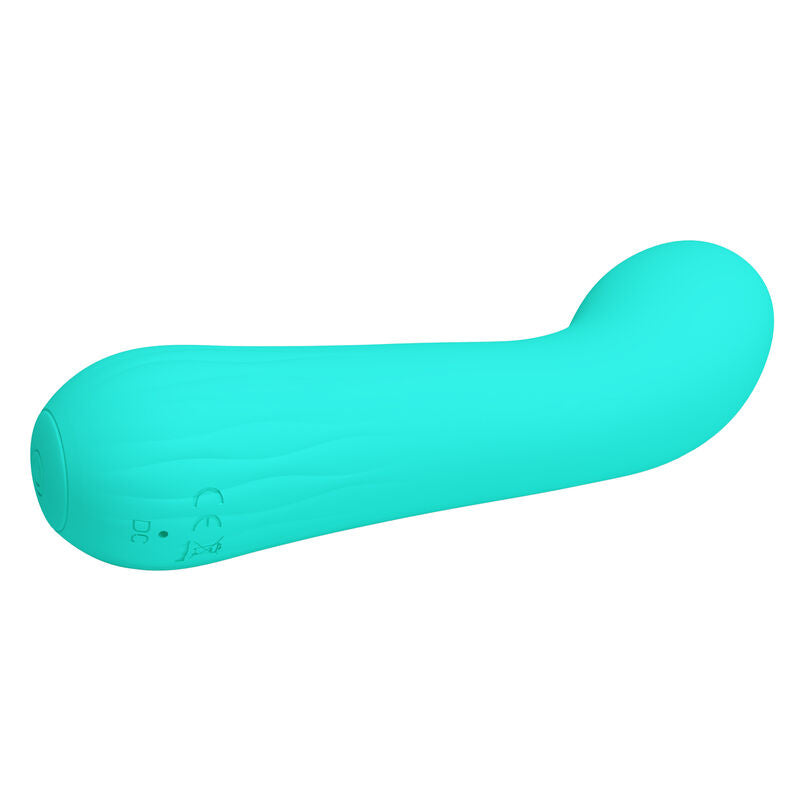 PRETTY LOVE - FAUN RECHARGEABLE VIBRATOR AQUA GREEN