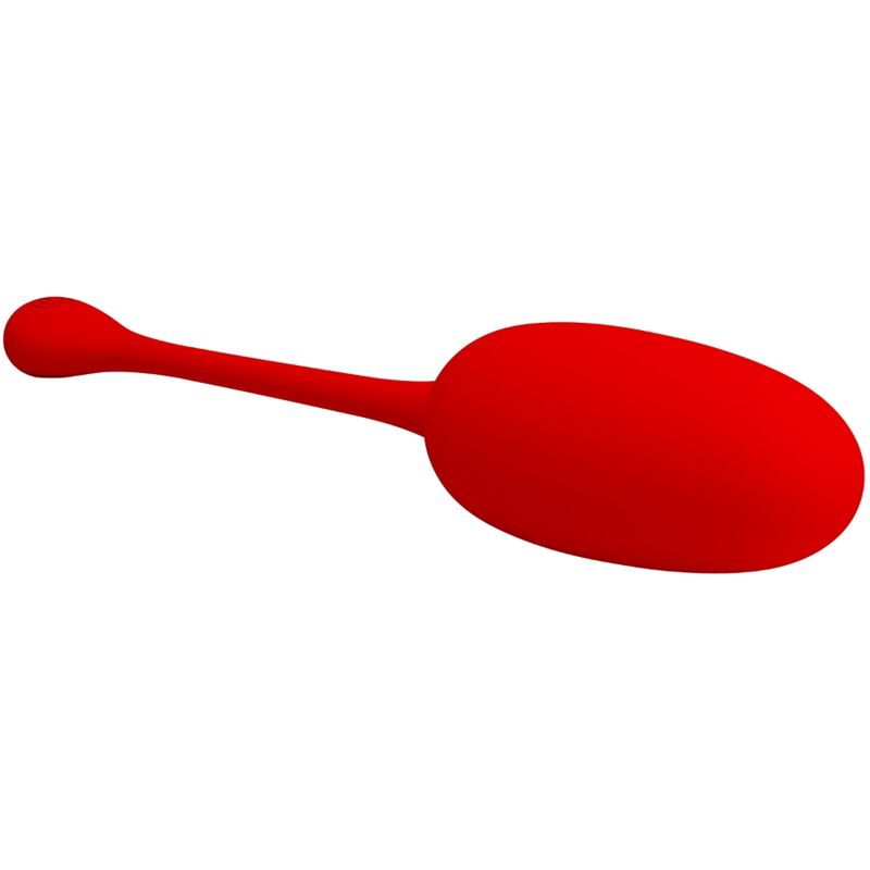 PRETTY LOVE - RECHARGEABLE VIBRATING EGG KNUCKER RED