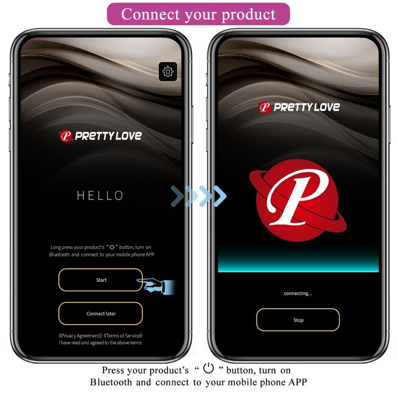 PRETTY LOVE - APP JAYLEEN VIBRATOR TELECOMANDO VIOLA