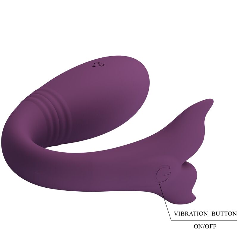 PRETTY LOVE - APP JAYLEEN VIBRATOR TELECOMANDO VIOLA