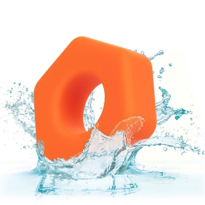 CALEXOTICS - BAGUE SEXAGONE PROLONGÉE ALPHA ORANGE