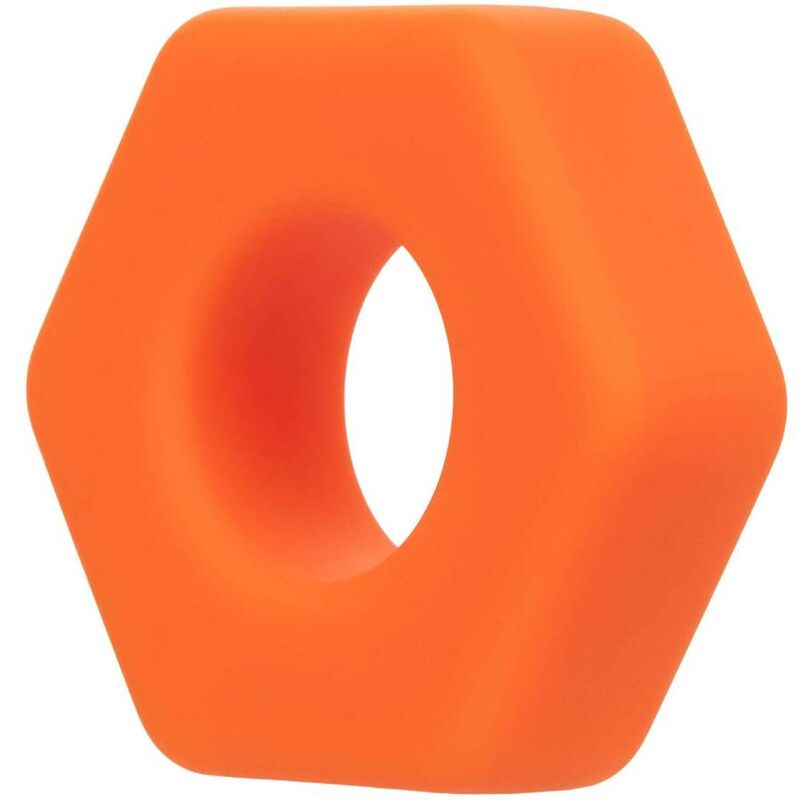 CALEXOTICS - BAGUE SEXAGONE PROLONGÉE ALPHA ORANGE