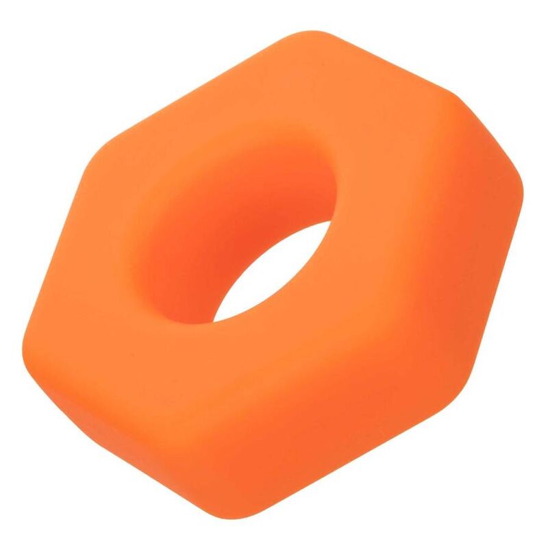 CALEXOTICS - BAGUE SEXAGONE PROLONGÉE ALPHA ORANGE