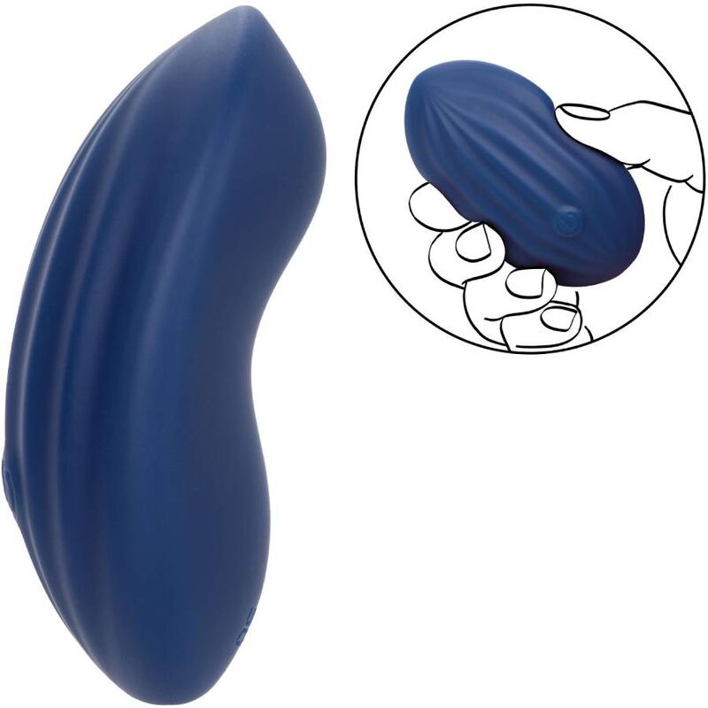 CALEXOTICS - CASHMERE CURVED BLUE VELVET