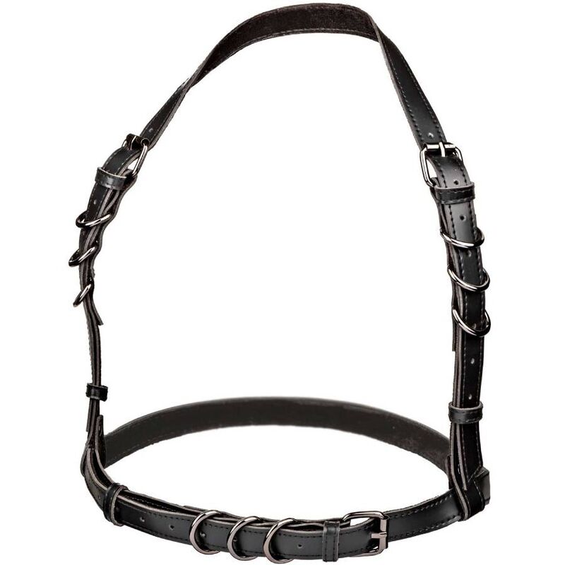 CALEXOTICS - EUPHORIA HARNESS WITH HALTER BUCKLE BLACK