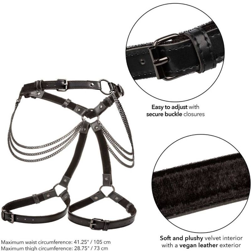 CALEXOTICS - EUPHORIA MULTI CHAIN ​​THIGH HARNESS