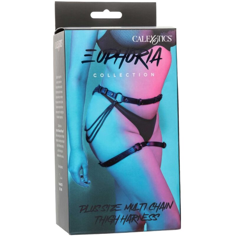 CALEXOTICS - EUPHORIA MULTI CHAIN ​​THIGH HARNESS PLUS SIZE