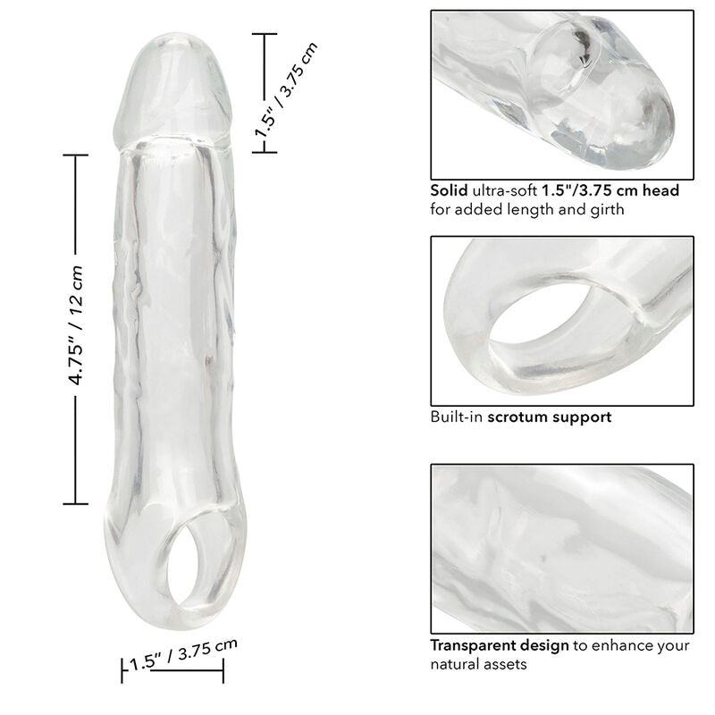 CALEXOTICS - PERFORMANCE MAXX CLEAR EXTENSION 6,5 TRASPARENTE