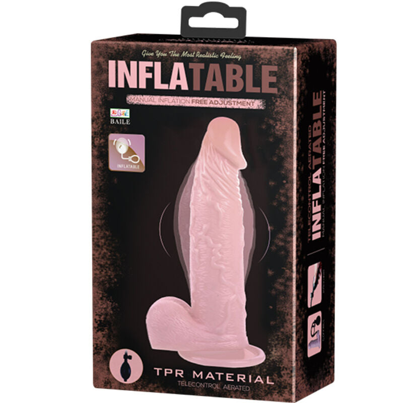 DANCE - DILDO GONFIABILE REALISTICO CON VENTOSA 15 CM