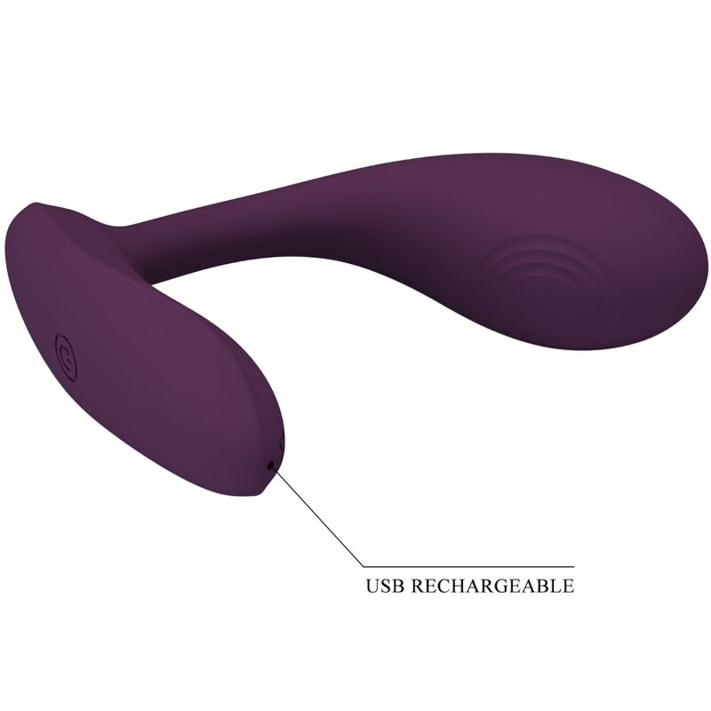 PRETTY LOVE - APPLICATION BAIRD G-SPOT 12 VIBRATIONS RECHARGEABLES LILA