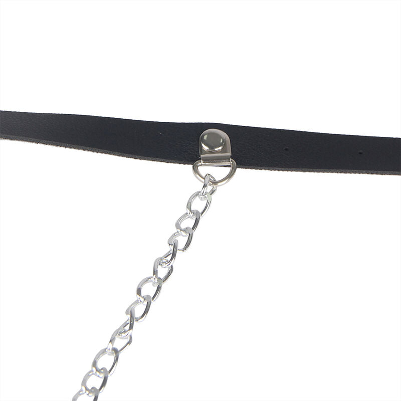 SUBBLIME - BLACK LEATHER BELT ONE SIZE FITS ALL