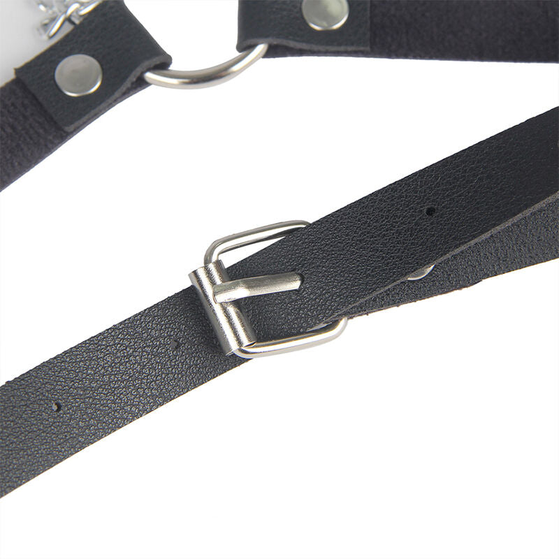 SUBBLIME - BLACK LEATHER BELT ONE SIZE FITS ALL