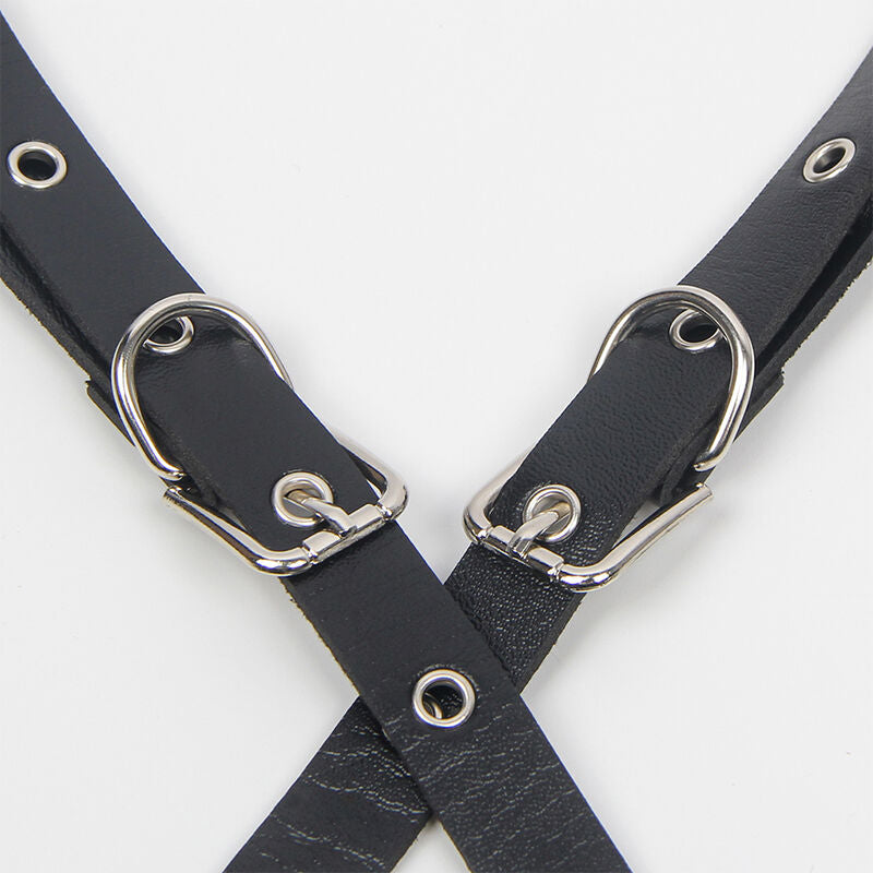 SUBBLIME - HARNESS WITH STRAPS AND CHAIN ​​DETAILS ONE SIZE