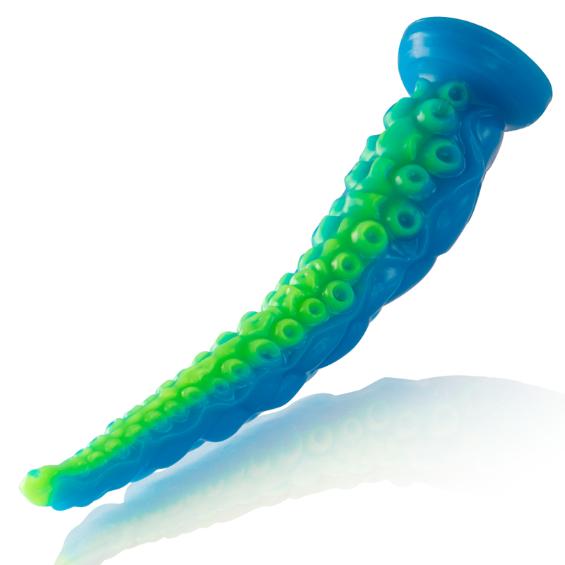 EPIC - GODE FLUORESCENT AVEC TENTACULES MINCE SCYLLA GRANDE TAILLE