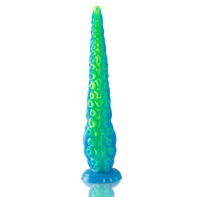 EPIC - GODE FLUORESCENT AVEC TENTACULES MINCE SCYLLA GRANDE TAILLE