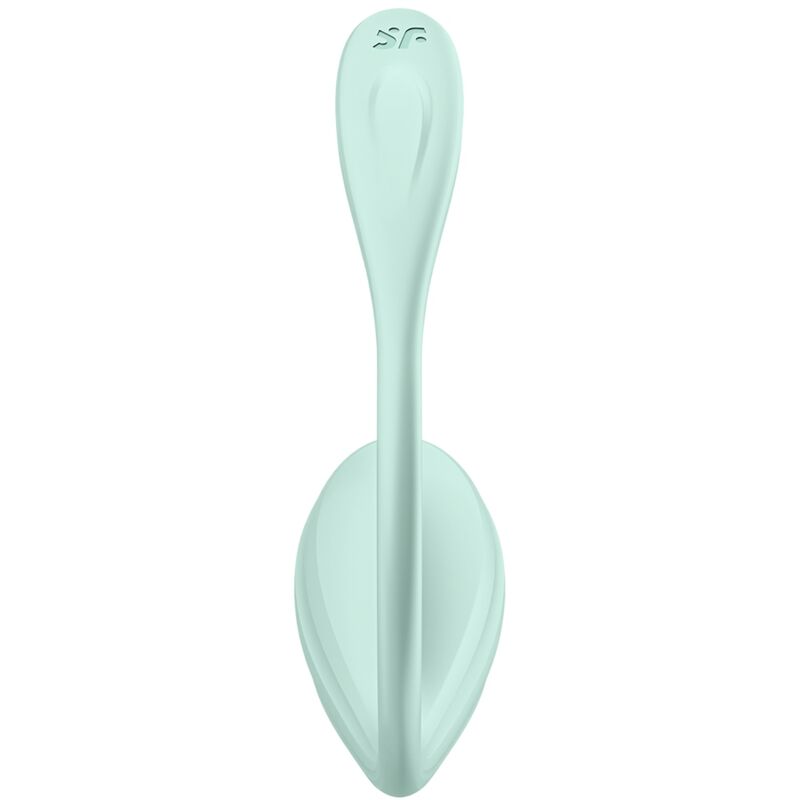 SATISFYER - STIMULATEUR G-SPOT LISSE PÉTALE AQUA GREEN APPLICATION GRATUITE