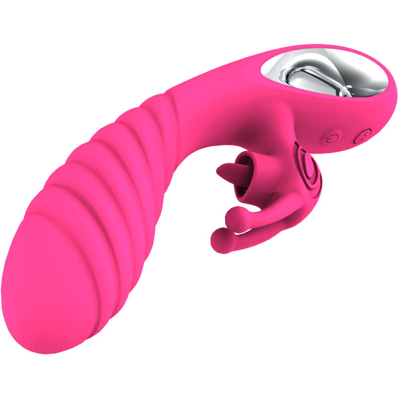 ARMONY - VIBRATEUR VICKY RABBIT AVEC LANGUE FUCHSIA