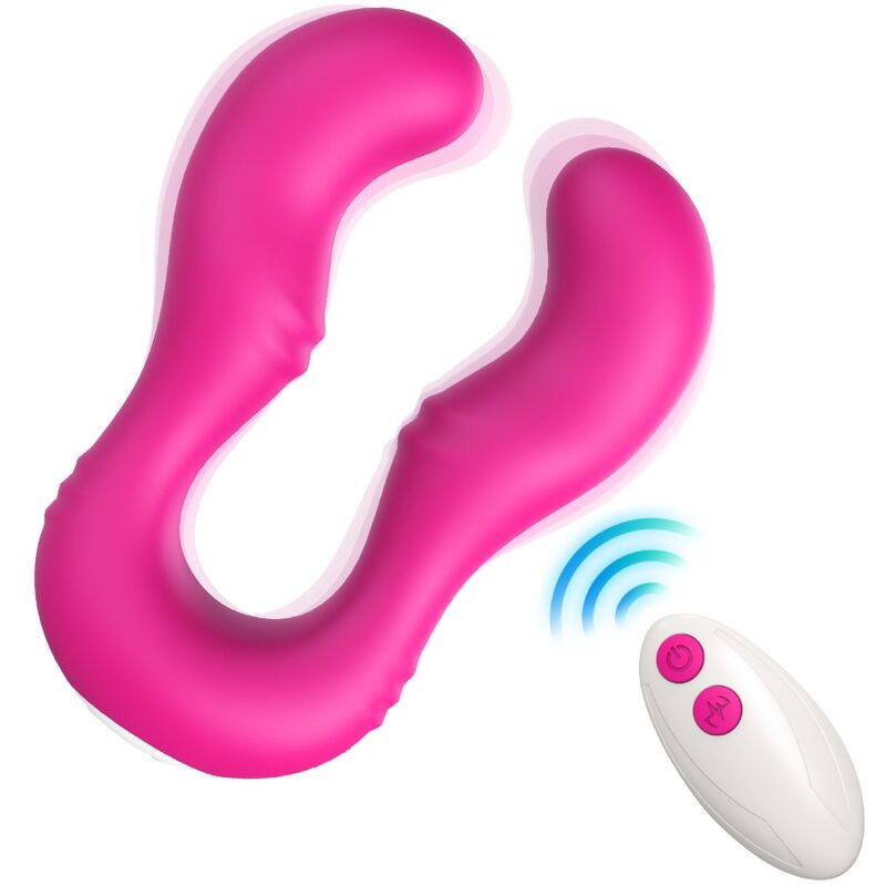 ARMONY - VIBRATORE SERAPH DOPPIO TELECOMANDO FUCSIA