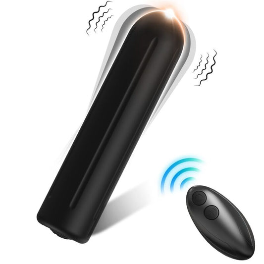 ARMONY - BLACK REMOTE CONTROL BULLET VIBRATOR HEAD 2 CM X 8.8 CM