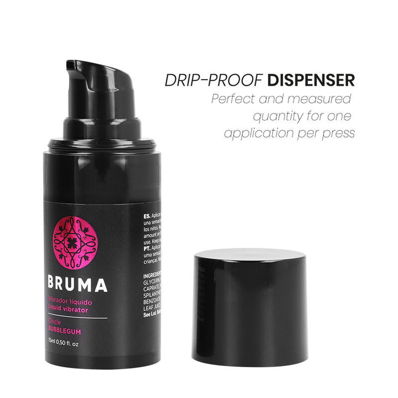 BRUMA - VIBRATORE LIQUIDO BUBBLEGUM ULTRA SCORREVOLE 15 ML